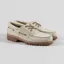Timberland Authentic Boat Shoes Light Beige Nubuck