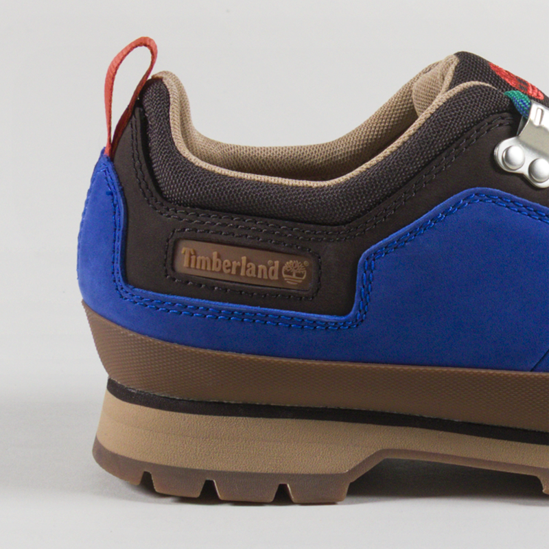 Timberland Euro Hiker Shoes Bright Blue Nubuck-4