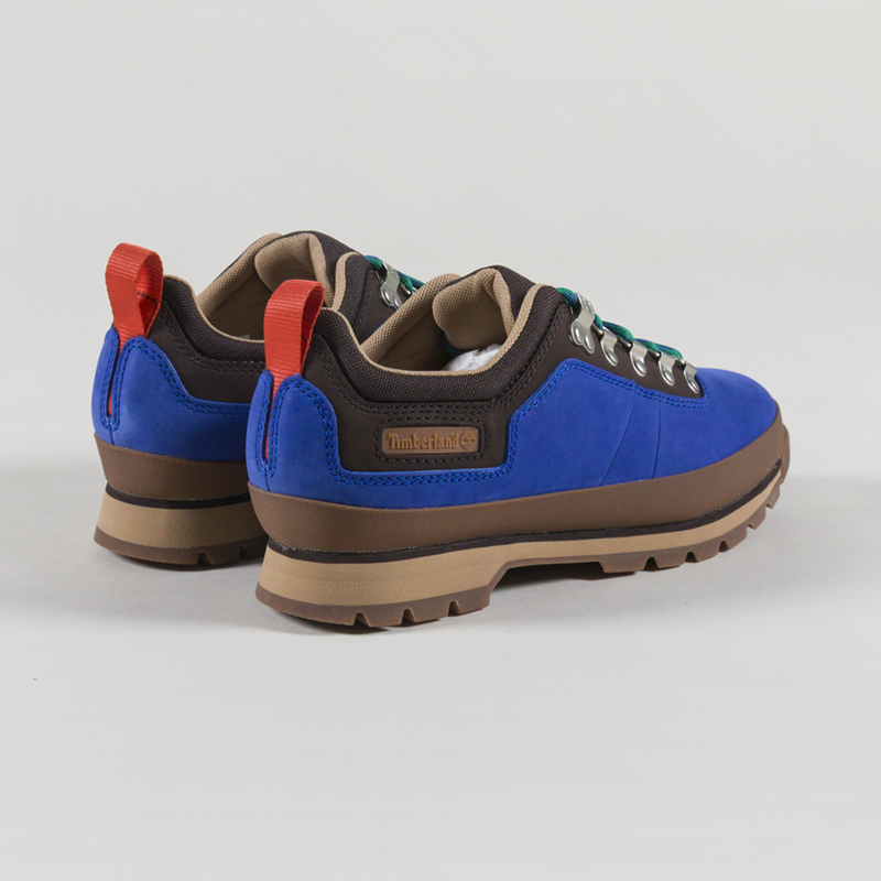 Timberland Euro Hiker Shoes Bright Blue Nubuck-1