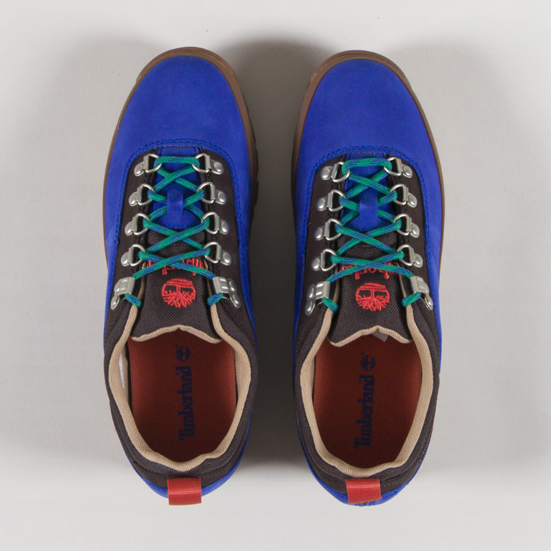Timberland Euro Hiker Shoes Bright Blue Nubuck-6