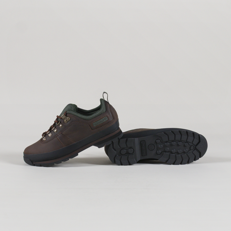 Timberland Euro Hiker Shoes Dark Brown Full Grain-3