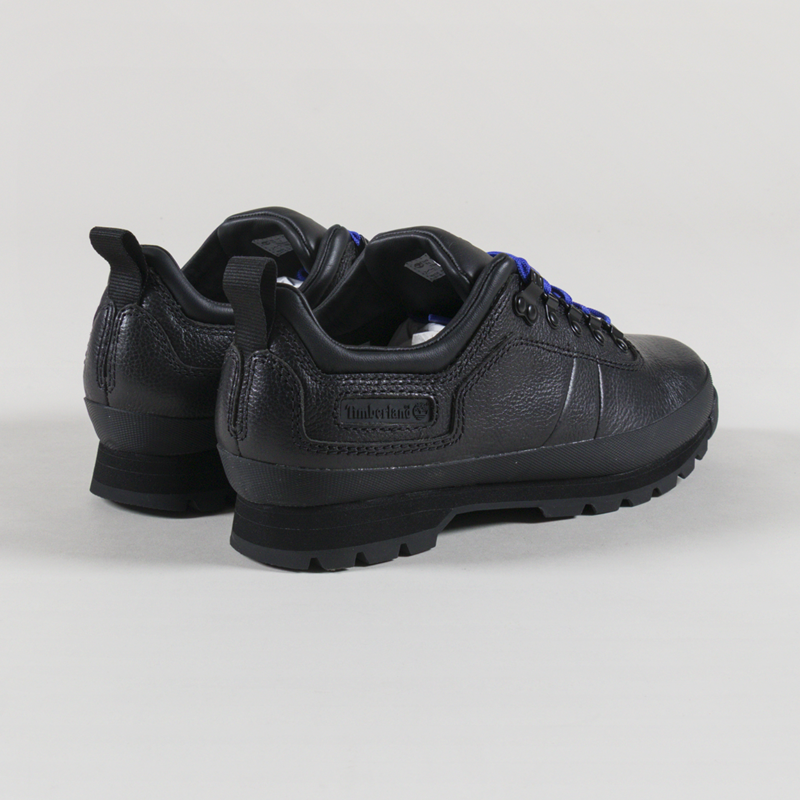Timberland Euro Hiker Shoes Black Full Grain-1