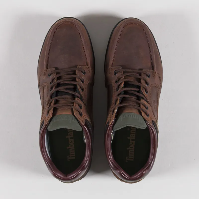 靴 Timberland HERITAGE MID LACE GTX BOOT Timberland Mens Heritage Mid Lace GORE-TEX Boot Brown