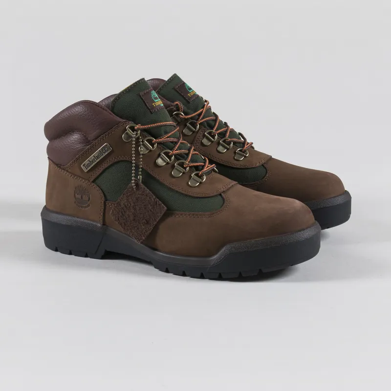 Timberland Mid Lace Waterproof Field Boot Chocolate
