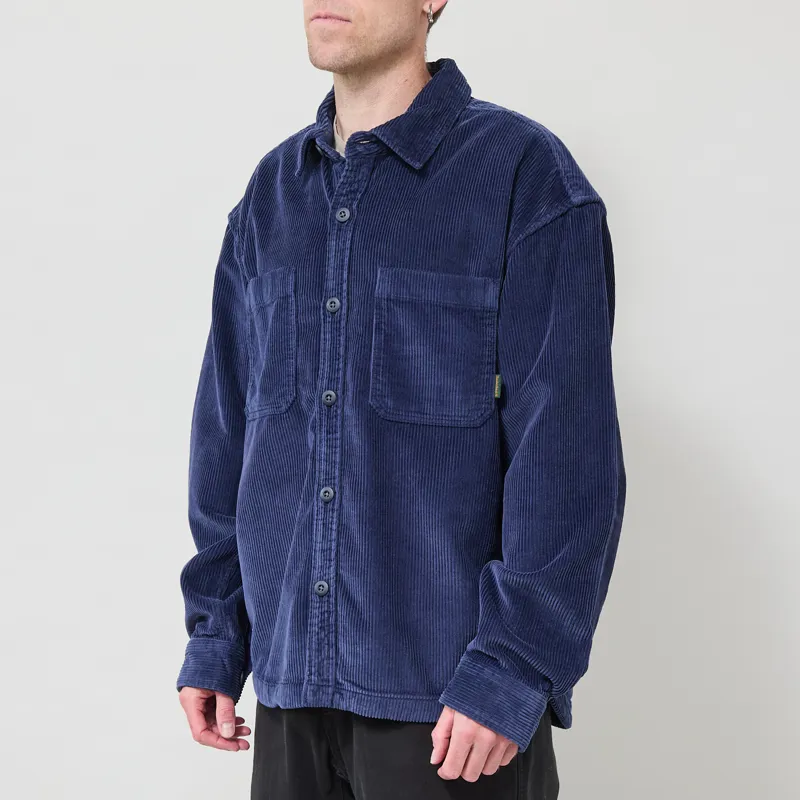 Timberland Corduroy Overshirt Naval Academy-1