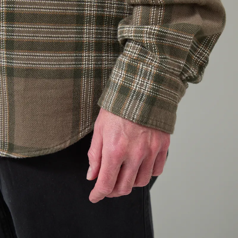 Timberland Flannel Check Regular Shirt Sea Turtle-11