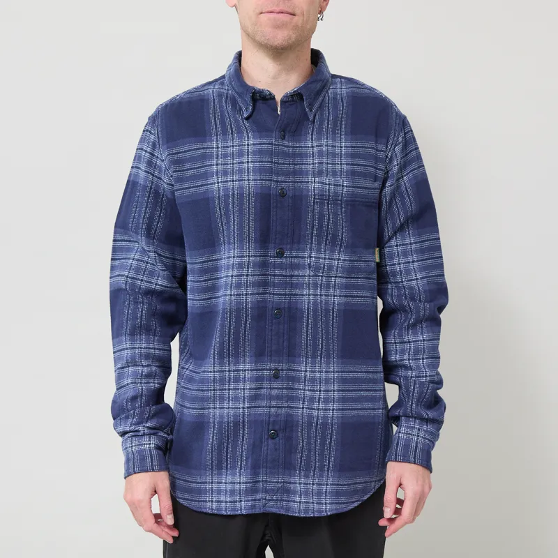 Timberland Flannel Check Regular Shirt Naval Academy