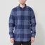 Timberland Flannel Check Regular Shirt Naval Academy