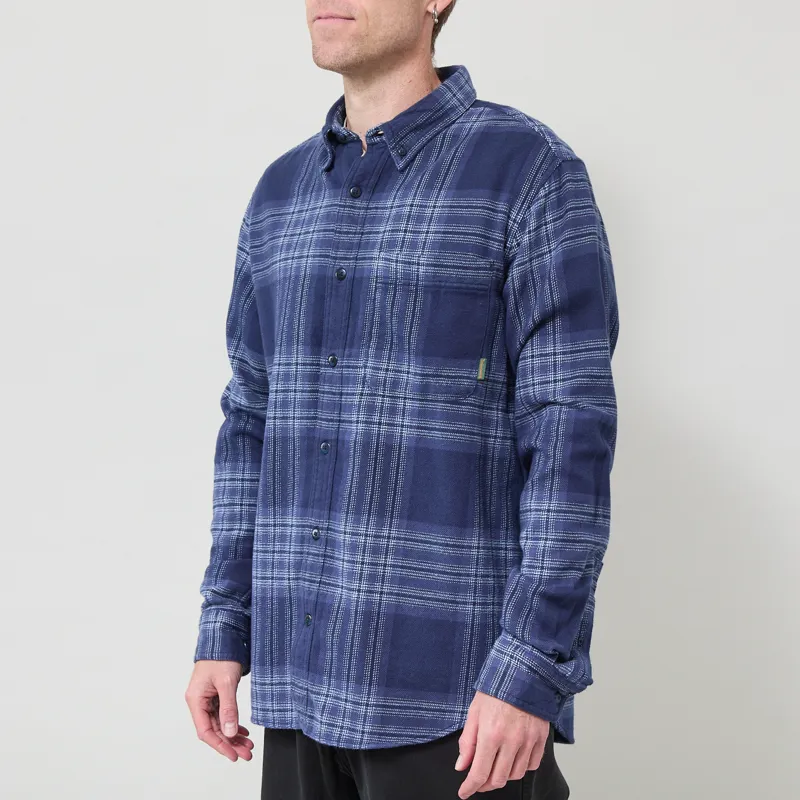Timberland Flannel Check Regular Shirt Naval Academy-1