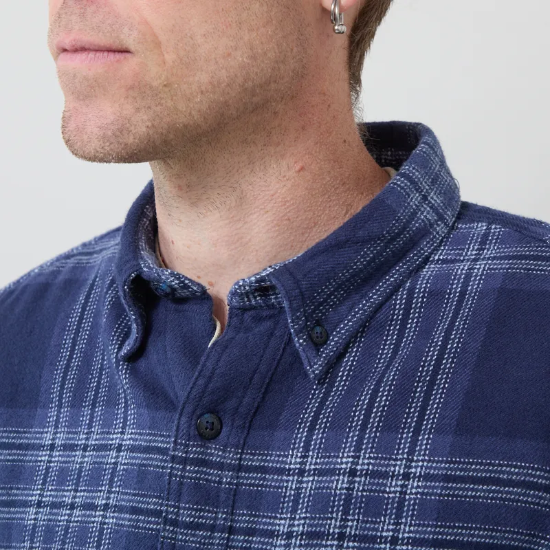 Timberland Flannel Check Regular Shirt Naval Academy-3