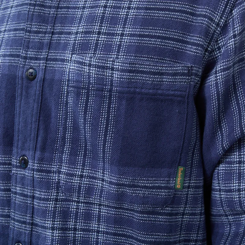 Timberland Flannel Check Regular Shirt Naval Academy-5