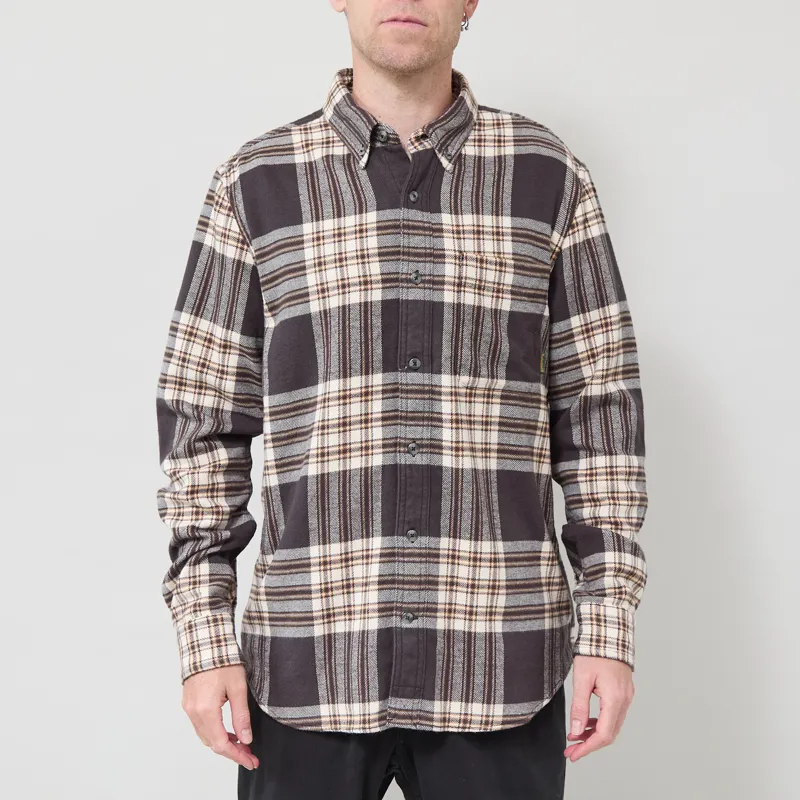 Timberland Flannel Check Regular Shirt Vintage Black