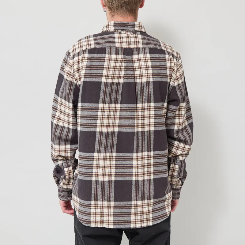 Timberland Flannel Check Regular Shirt Vintage Black-2