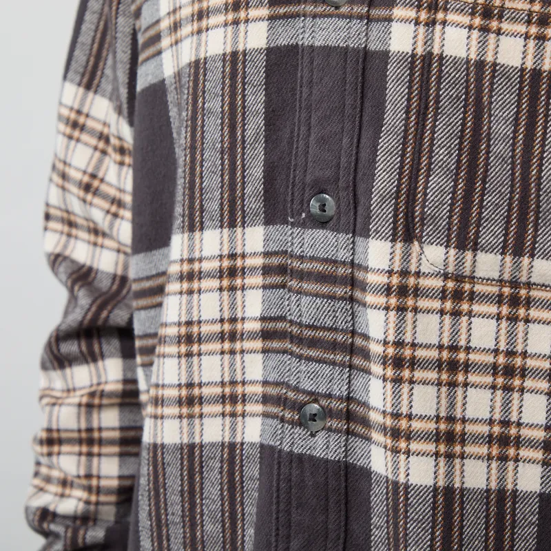 Timberland Flannel Check Regular Shirt Vintage Black-6