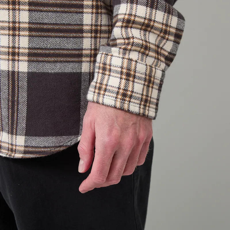 Timberland Flannel Check Regular Shirt Vintage Black-9