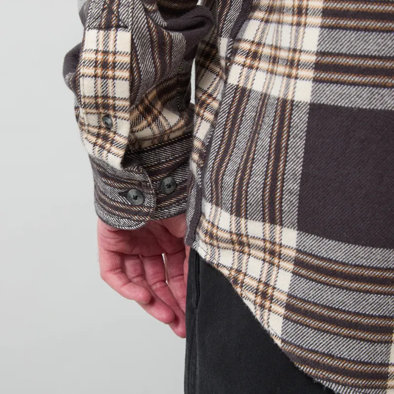 Timberland Flannel Check Regular Shirt Vintage Black-10