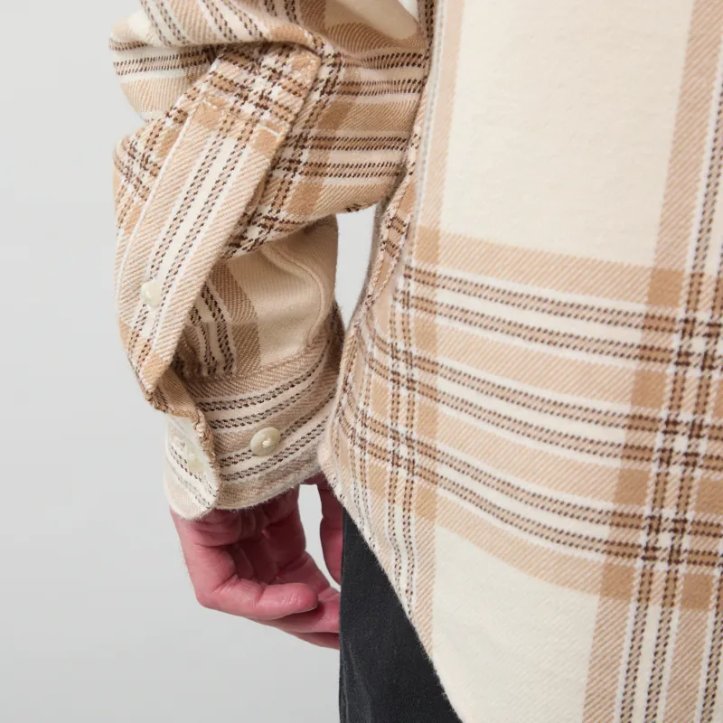 Timberland Flannel Check Regular Shirt White Smoke-9