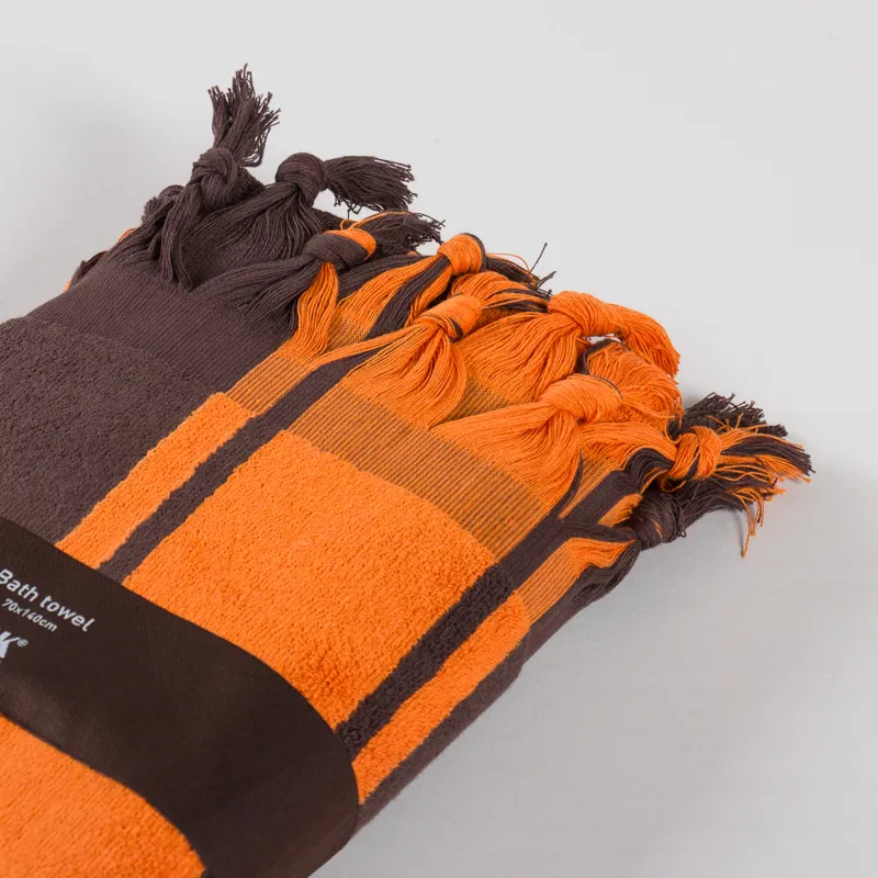 HKLIVING Bath Towel 1976 Orange Brown-2