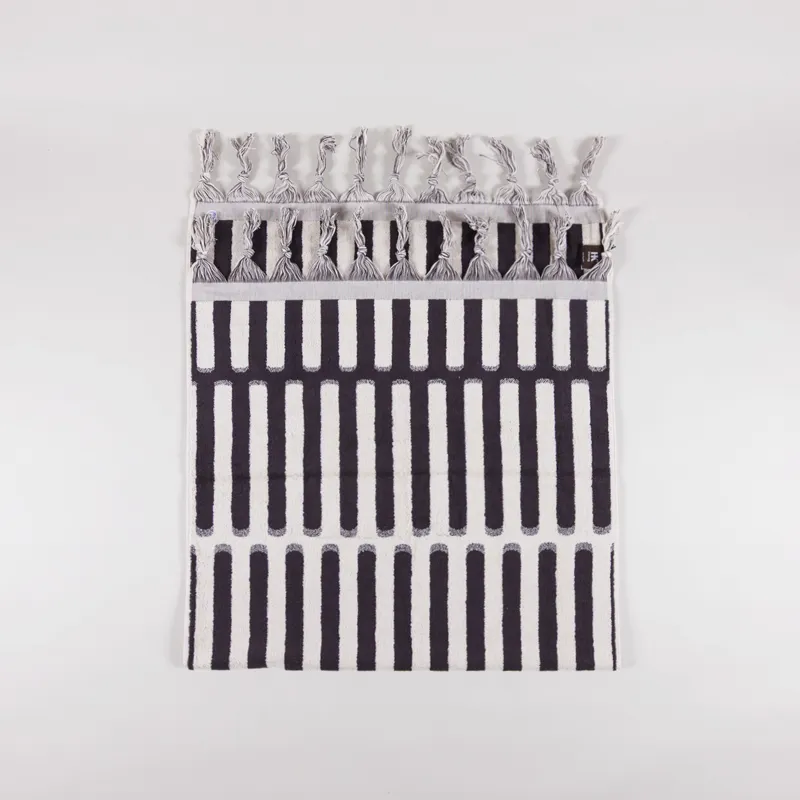 HKLIVING Bath Towel 1991 Black White-1