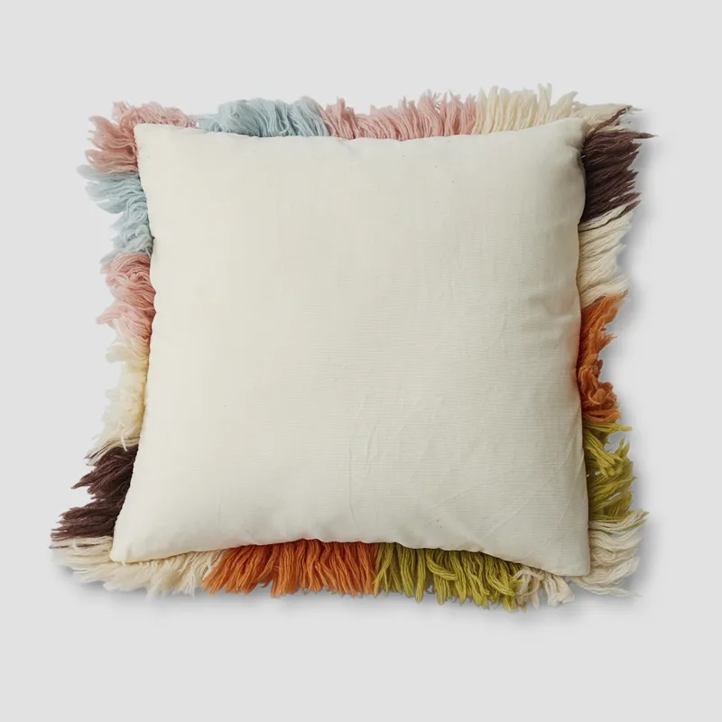 HKLIVING Fluffy Cushion Stripe-1