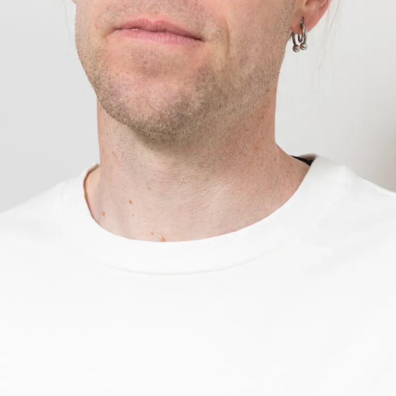 The Critical Slide Society Resin Drop T Shirt Vintage White-3
