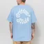 The Critical Slide Society Spiral T Shirt Powder Blue
