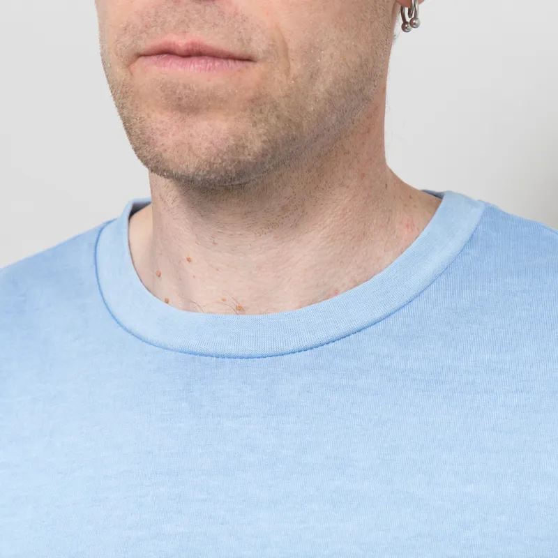 The Critical Slide Society Spiral T Shirt Powder Blue-3