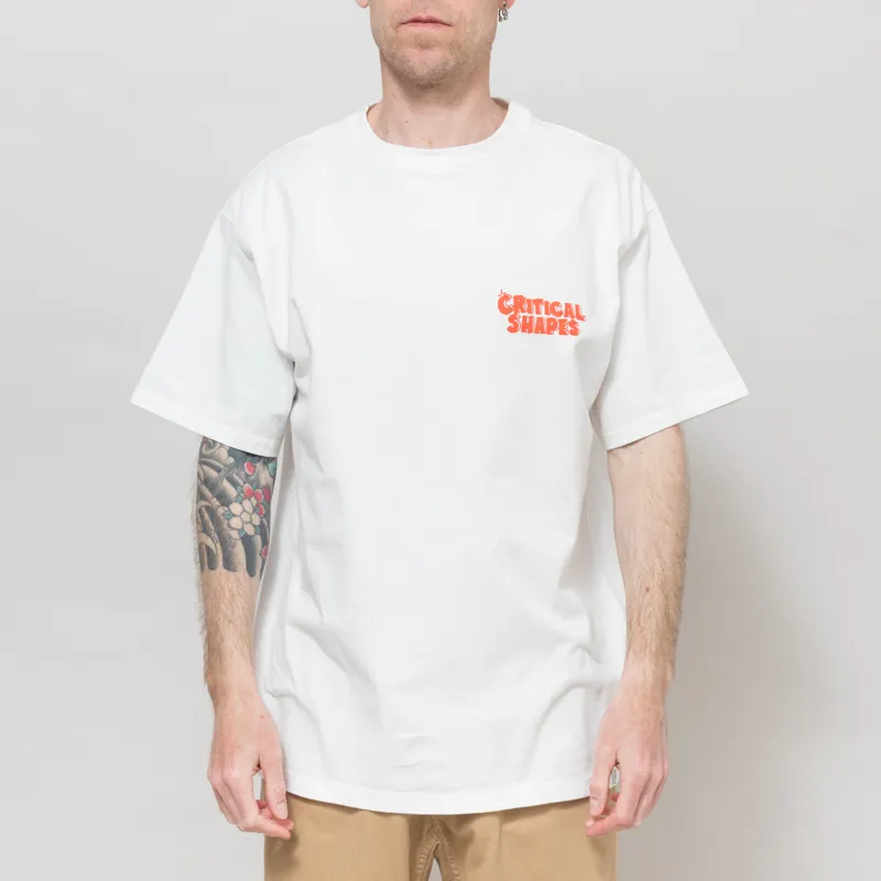 The Critical Slide Society Guru T Shirt Vintage White-2