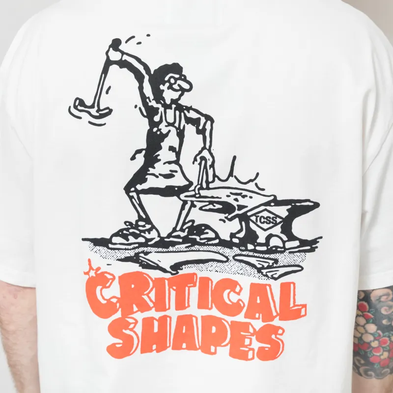The Critical Slide Society Guru T Shirt Vintage White-4