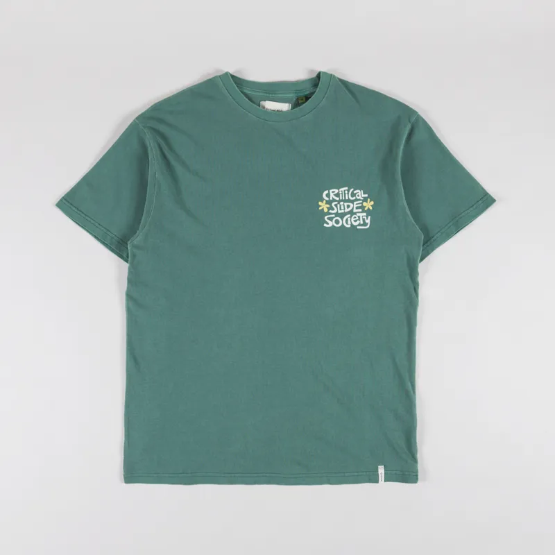 The Critical Slide Society Very Nice T Shirt Dusty Green-1