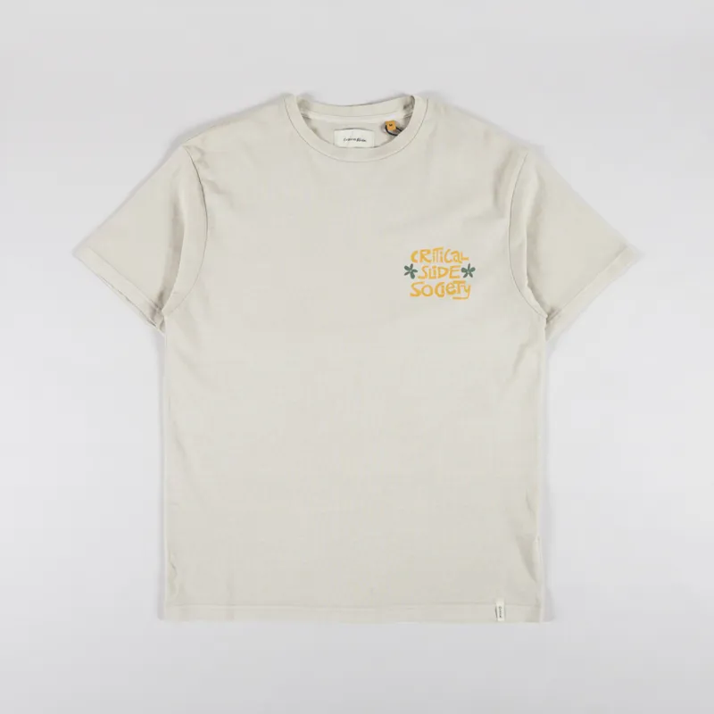 The Critical Slide Society Very Nice T Shirt Ecru-1