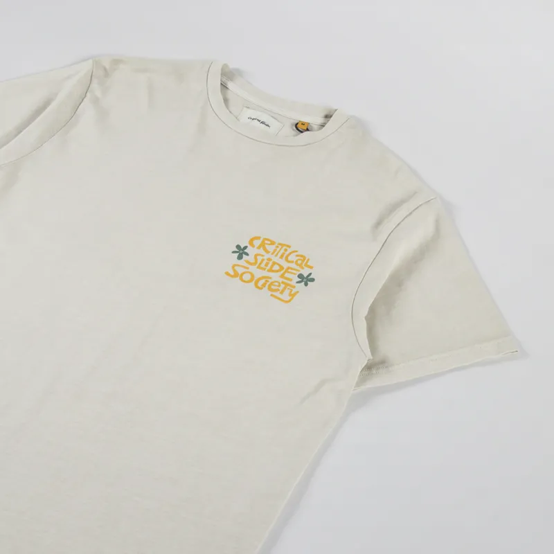 The Critical Slide Society Very Nice T Shirt Ecru-3