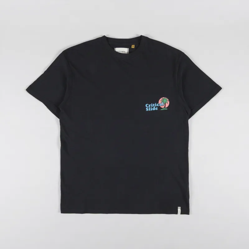 The Critical Slide Society Oasis T Shirt Vintage Black-1