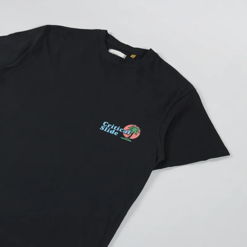 The Critical Slide Society Oasis T Shirt Vintage Black-3