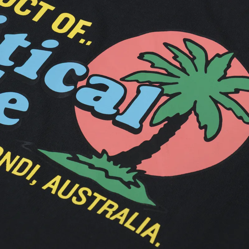 The Critical Slide Society Oasis T Shirt Vintage Black-5
