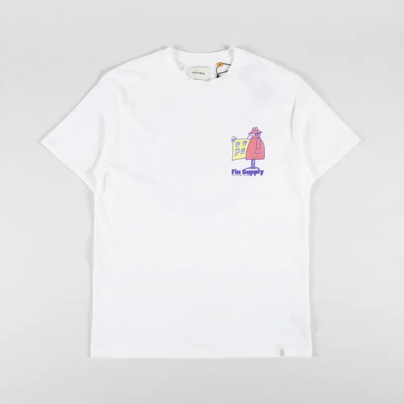 The Critical Slide Society Supply T Shirt Vintage White-1