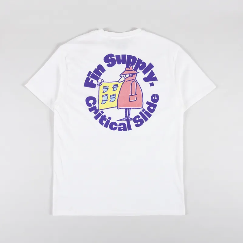 The Critical Slide Society Supply T Shirt Vintage White