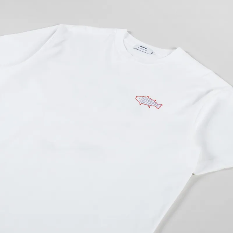 Olow Grimsby T Shirt Off White-3