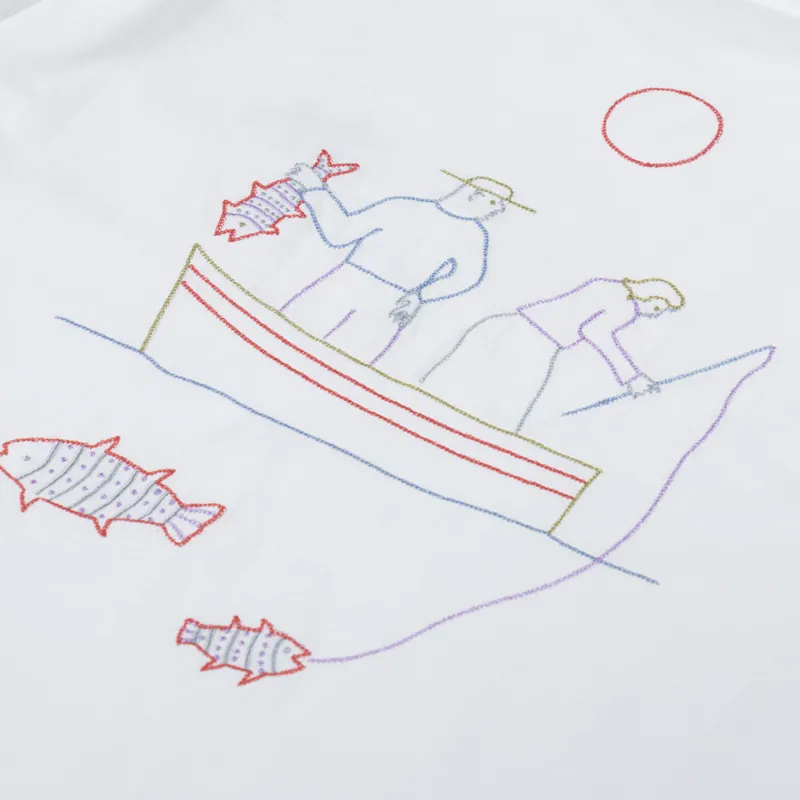 Olow Grimsby T Shirt Off White-4