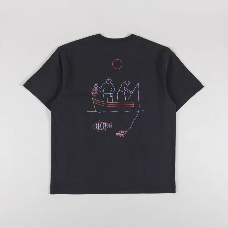 Olow Grimsby T Shirt Carbon Black