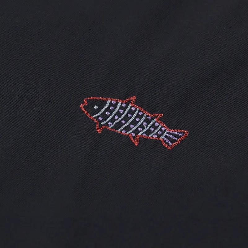 Olow Grimsby T Shirt Carbon Black-5