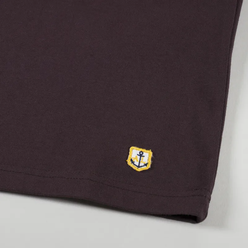 Armor Lux Heritage T Shirt Dark Mahogany-1