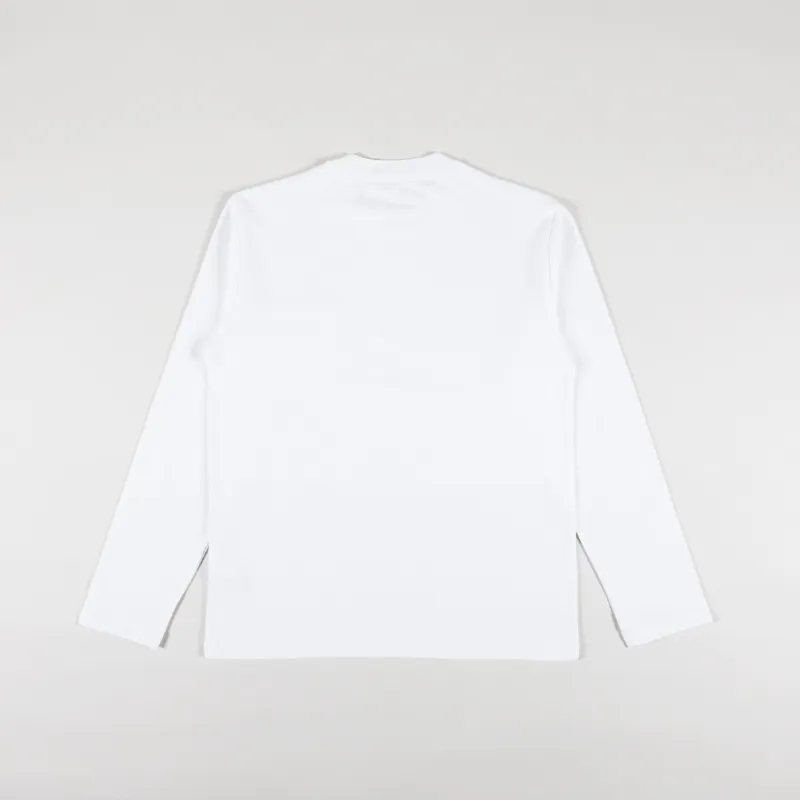 Armor Lux Heritage Pocket Long Sleeve T Shirt White-1