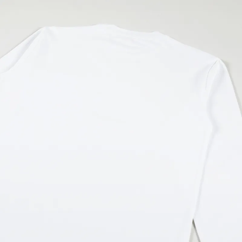 Armor Lux Heritage Pocket Long Sleeve T Shirt White-3