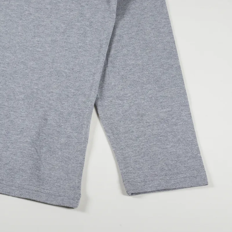 Armor Lux Heritage Pocket Long Sleeve T Shirt Misty Grey-4