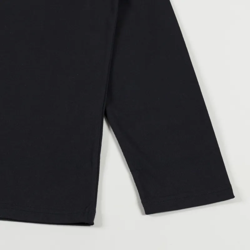 Armor Lux Heritage Pocket Long Sleeve T Shirt Black-5