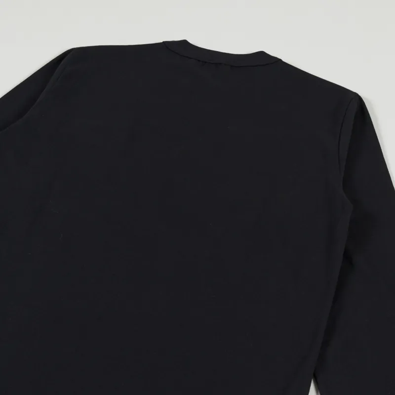 Armor Lux Heritage Pocket Long Sleeve T Shirt Black-3