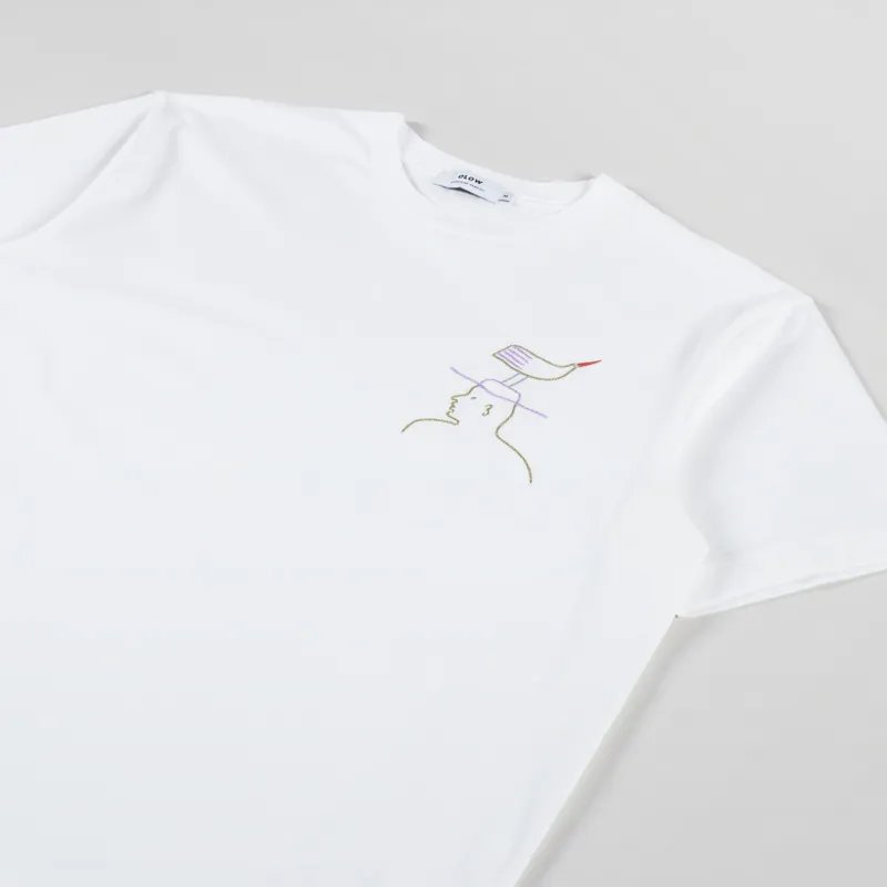 Olow Hat Roost T Shirt Off White-1