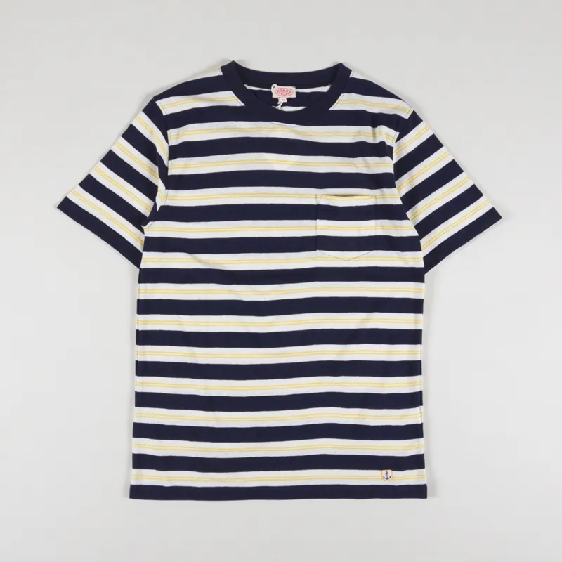 Armor Lux MC Heritage T Shirt Marine Deep Nature Genete