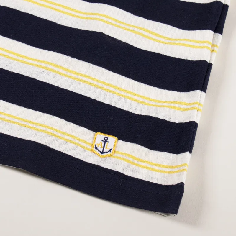 Armor Lux MC Heritage T Shirt Marine Deep Nature Genete-2